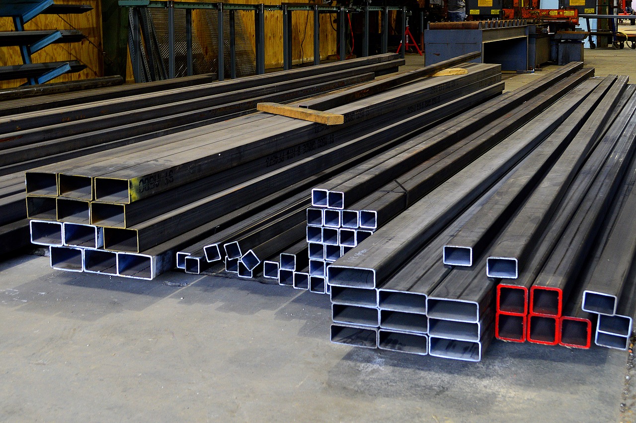 steel, materials, raw